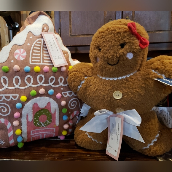 Vital cupcakes & cashmere gingerbread pillows set boy and girl - Picture 1 of 3